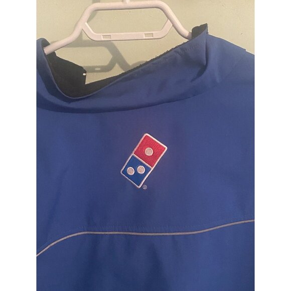 - Dominos Pizza Delivery  Men's Jacket Medium Full Zip Up Wind Proof - Picture 6 of 11